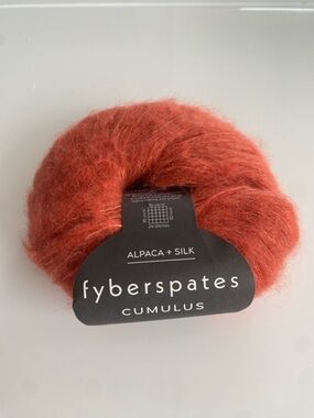 NWT Fiberspates Cumulus Yarn in Colour Foxy